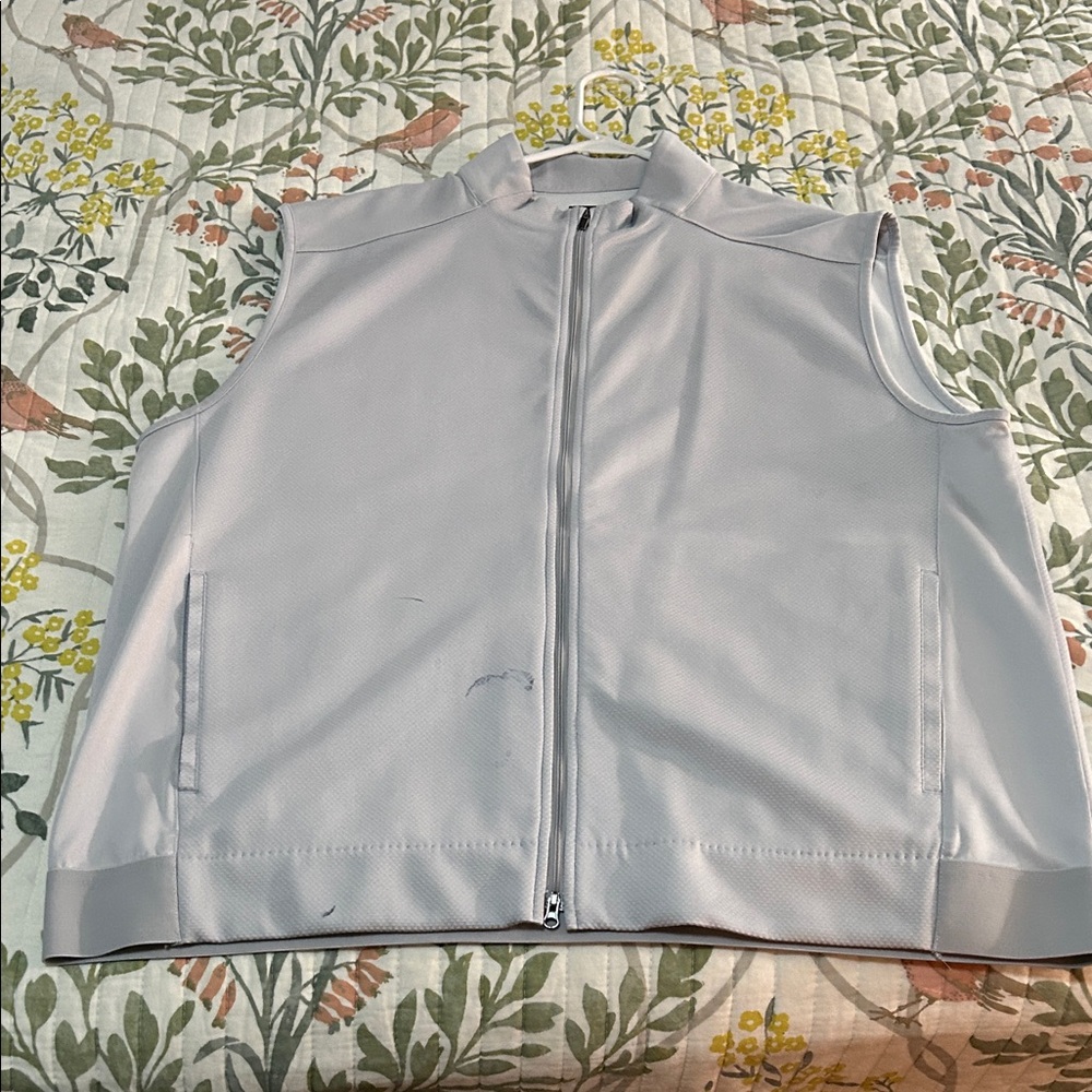 Greg Norman Collection Light Gray Vest